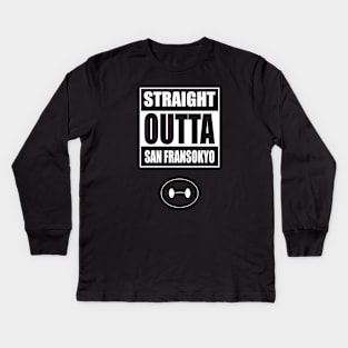 Straight Outta San Fransokyo Kids Long Sleeve T-Shirt